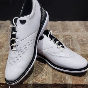 Nike White and Black Athletic Shoes